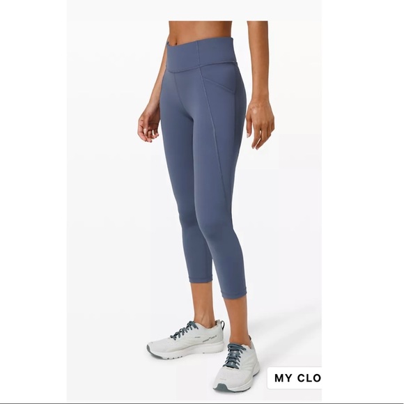 lululemon athletica Pants - LULULEMON Time To Sweat Crop 23”